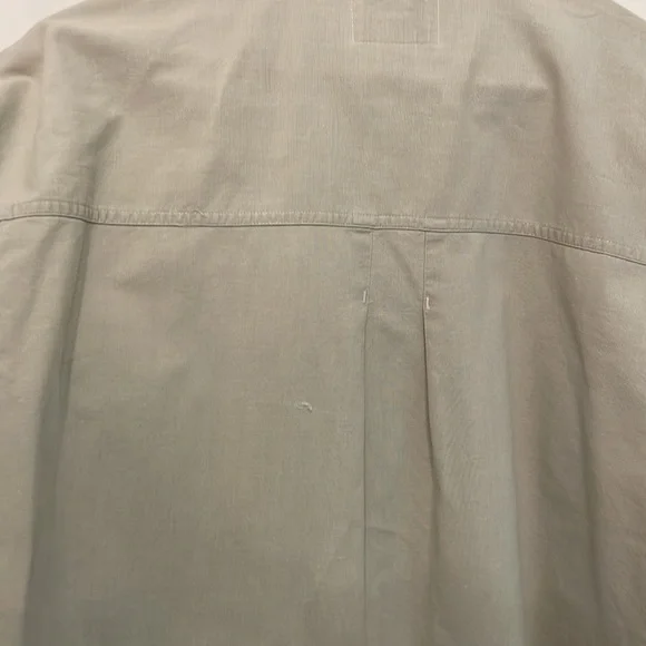 Levi's Vintage Diamond Label Neutral Tan Short Sleeve Button Down (read) - Picture 7 of 13